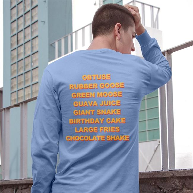 Thegoodshirts Obtuse Rubber Goose Green Moose Guava Juice Shirts Good Shirts Merch