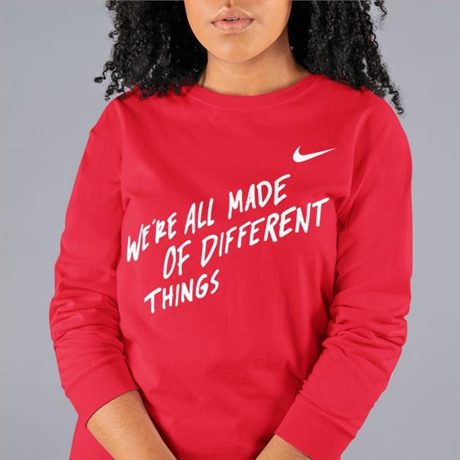 Ruffles We're All Made Of Different Things Hoodie Royal