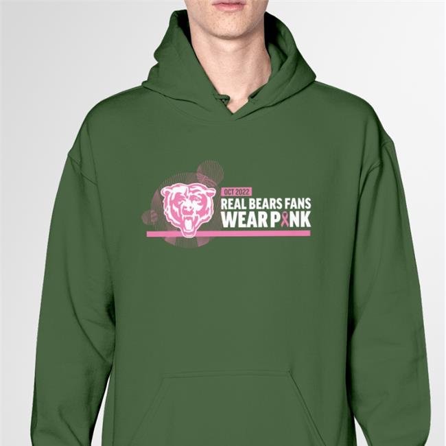 The 2022 Real Bears Fans Wear Pink Funny T Shirt
