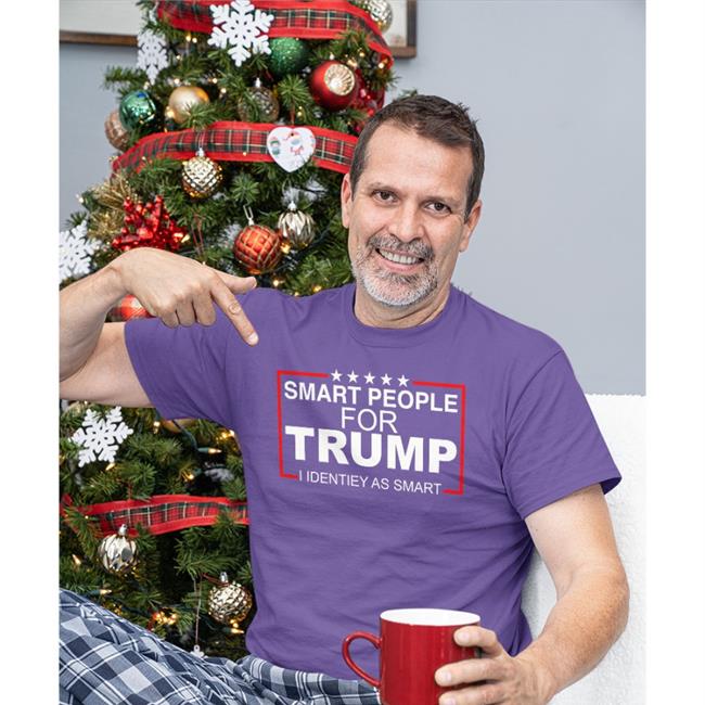 Smart People For Trump Hoodie