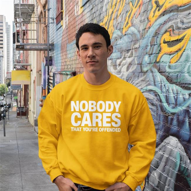 Glenn Fricker Nobody Cares That You're Offended Hoodie