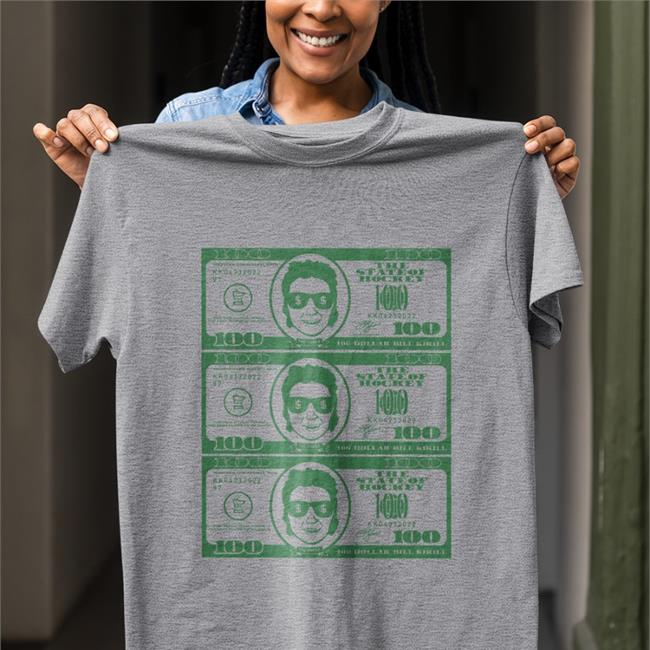 Sotastick Merch 100 Dollars Bill Kirill Shirt White