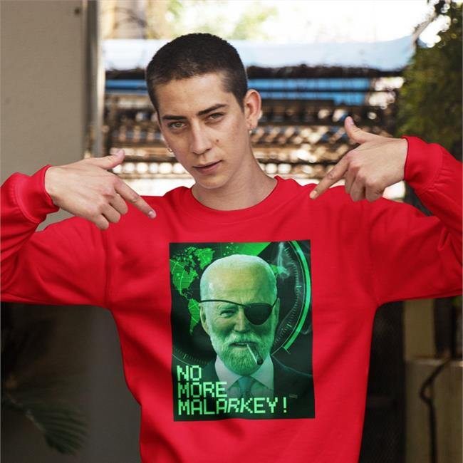 Meidastouch Merch No More Malarkey Dark Brandon T Shirt Black
