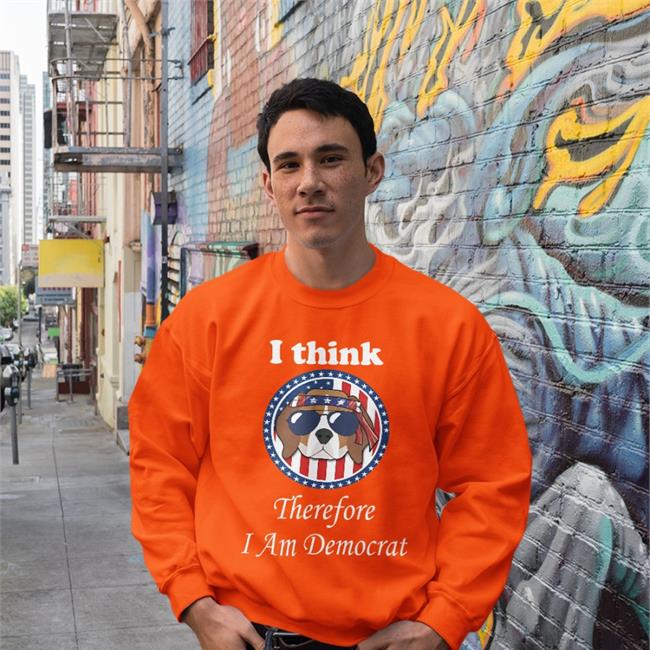 I Think Therefore I Am Democrat Shirt Emily Winston
