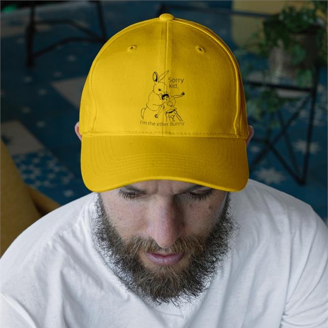 Sorry Kid I'm The Ether Bunny Twill Cap