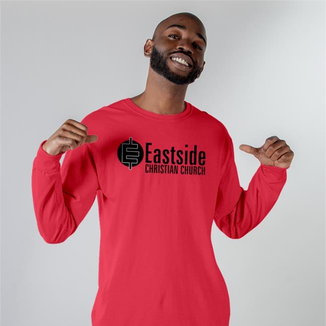 Eastside Christian Church Shirt Buns And Noble C.E.O. Light Blue