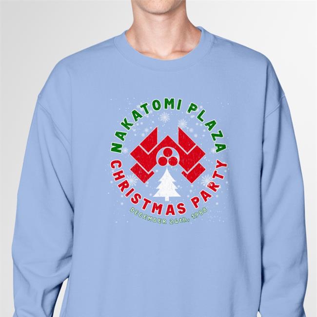 Nakatomi Plaza Christmas Party December 24Th, 1988 Shirt Super70ssportsstore Super70ssports