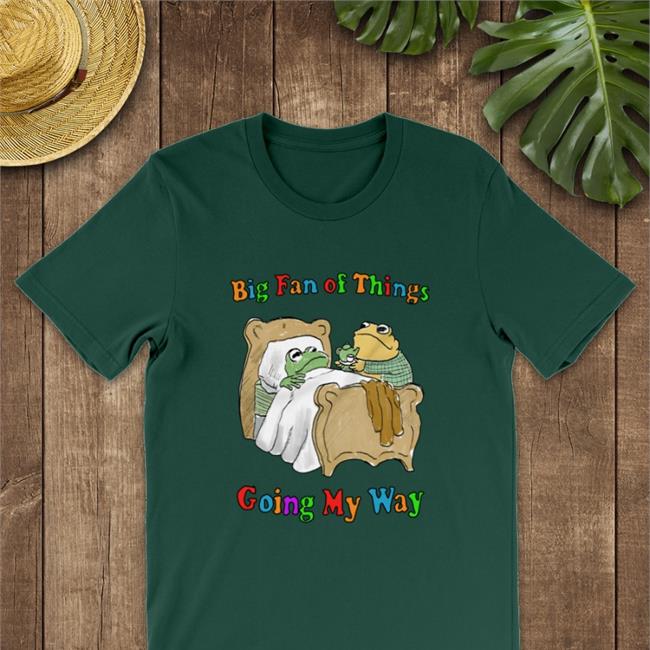 Big Fan Of Things Going My Way Hoodie Sweatshirt White