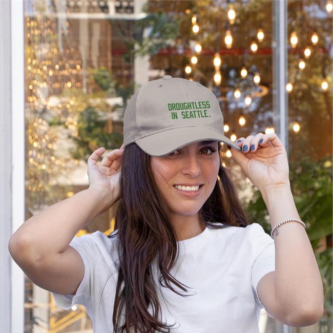 Obvious Shirts Store Droughtless In Seattle Twill Cap Obvious Shirts Store Droughtless In Seattle Hat