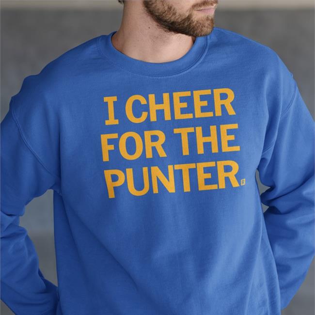 Raygun Store I Cheer For The Punter Hoodie Raygun Store I Cheer For The Punter Shirt
