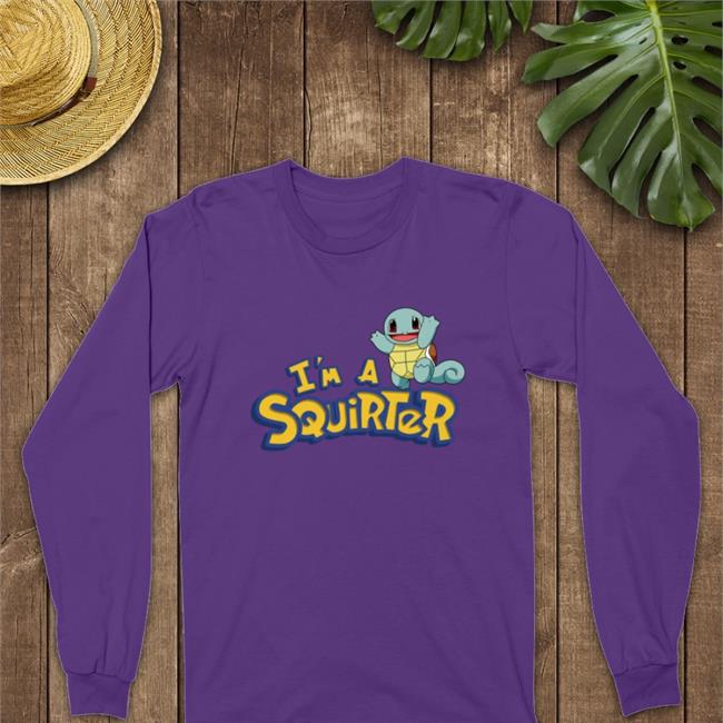 I’M A Squirter Hoodie Sweatshirt Light Blue