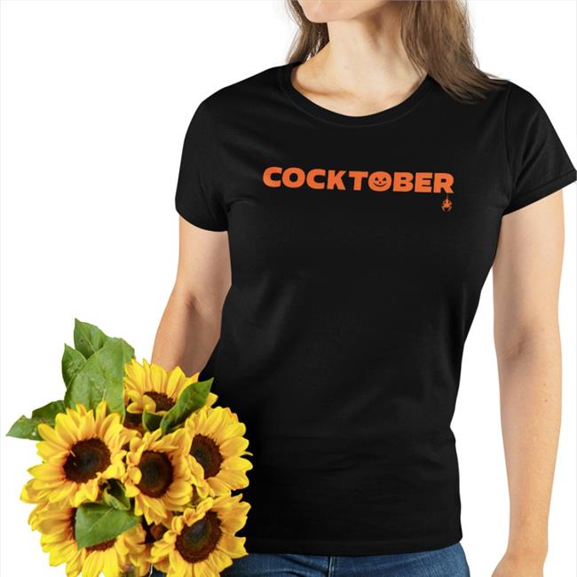 Baylenlevine Store Cocktober Black Tee King Of The Youth