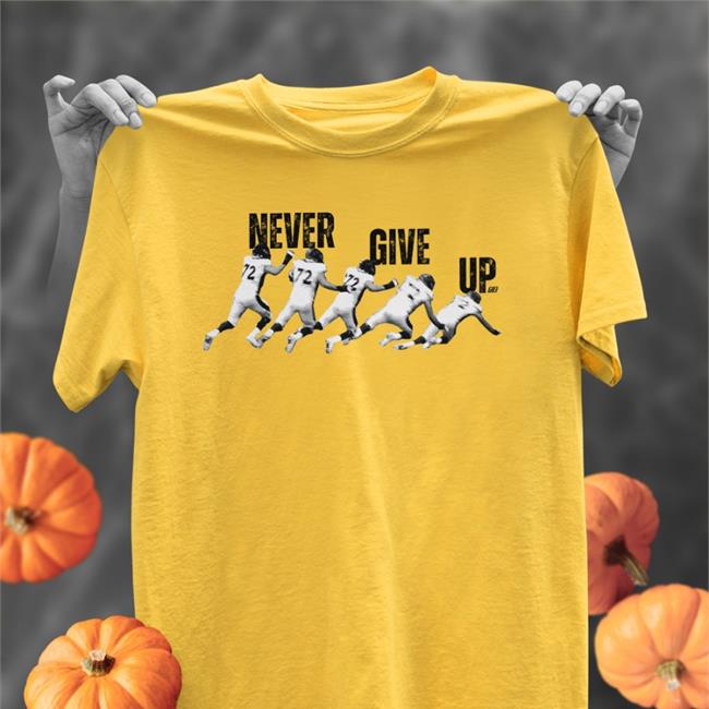 Gb3 Garett Bolles Never Give Up Shirt Garettbolles72 Store