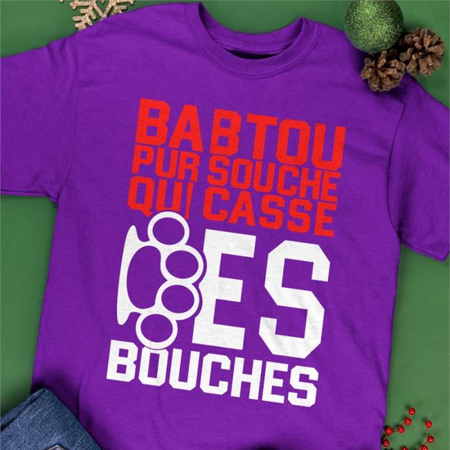 Jackybooooy Babtou Pur Souche Qui Casse Des Bouches T Shirt