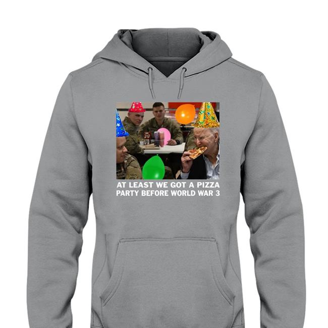 Luke Rudkowski At Least We Got A Pizza Party Before World War 3 New Shirt The Last Pizza Party New Shirt Wearechange Merch