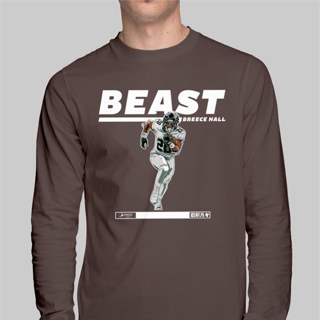 Beast Breece Hall Hoodied Sweatshirt Breaking T Store