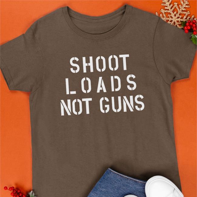 Jordy Music Shoot Loads Not Guns Tee