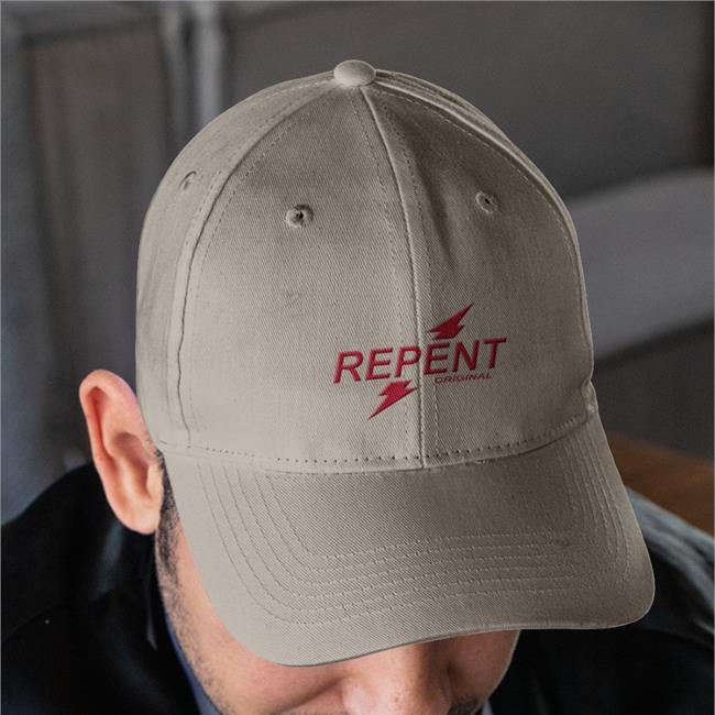 Repent Embroidered Hat Repent Twill Cap