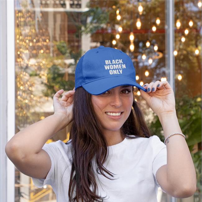 Black Women Only Twill Cap