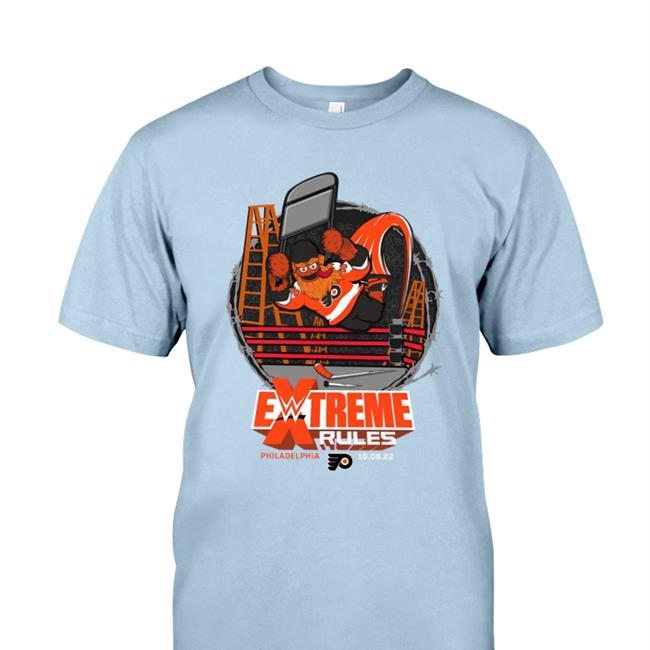 Extreme Rules Gritty T Shirts Philadelphia Flyers Gritty Extreme Rules Shirt