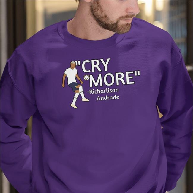 Digital Spurs Navy Richarlison Cry More Shirt