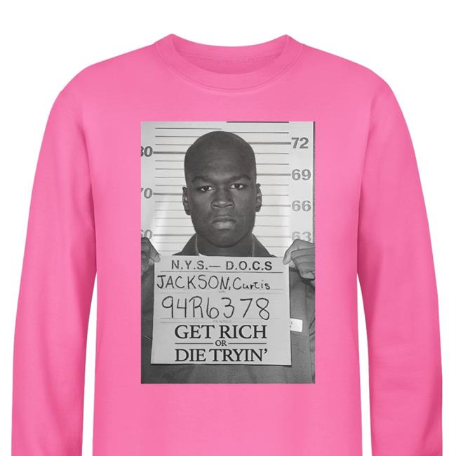 Jackson Curtis Mug Shot Get Rich Or Die Tryin Tee