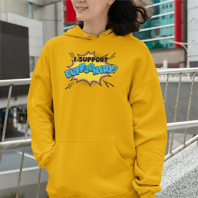 Lofe I Support Buffoonery Long Sleeve T Shirt