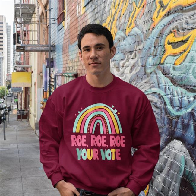 Tonyhussein4 Roe Roe Roe Your Vote Funny T Shirt