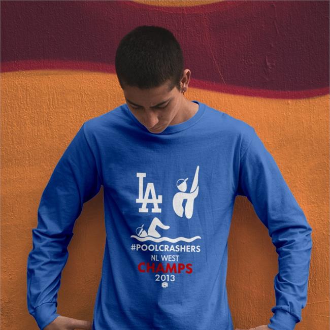 Winforvin Poolcrashers Nl West Champs 2013 Shirt Royal