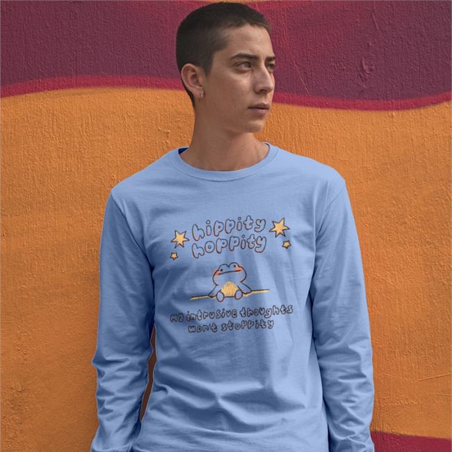Buttercreamren Hippity Hoppity My Intrusive Thoughts Shirt