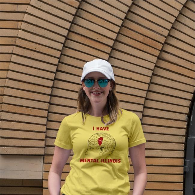 Thegoodshirts I Have Mental Illinois Shirt
