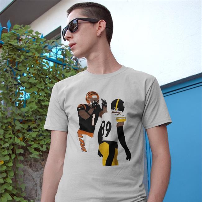 Blitzburgh Ja'marr Chase Fuck Minkah Fitzpatrick Shirts Bengals Steelers