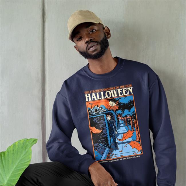 The 1 Screen Shocker Of The Year Halloween Shirt Black Cavitycolors