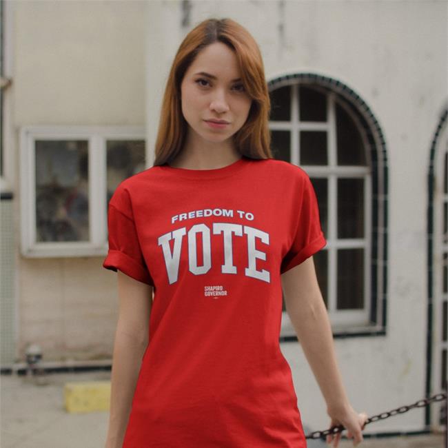 Olivia Julianna Freedom To Vote Shapiro Governor Shirts
