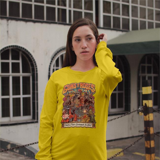 Gnr Merch Guns N' Roses Ribeirão Preto X September 16 2022 T Shirts