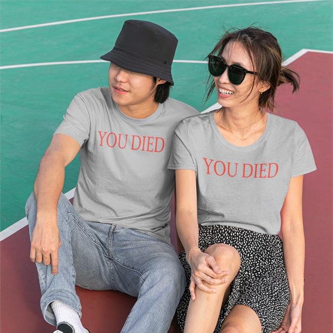You Died Shirt Theemarkz Mark Zimmerman