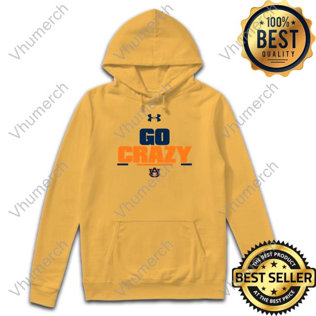 Auburn Players Go Crazy Shirt White Go Crazy Auburn University Long Sleeve T Shirt