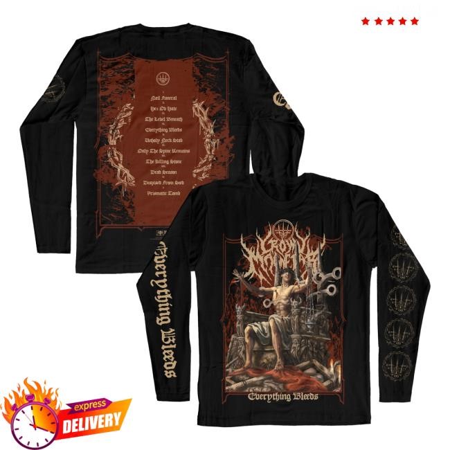 Crown Magnetar Merch Everything Bleeds Tee Shirt Indiemerchstore