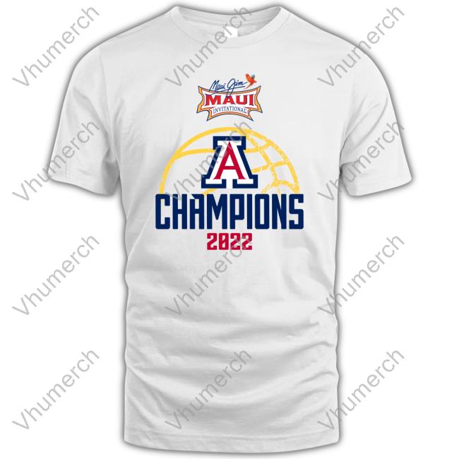 Arizona Basketball Maui Invitationals Champion 2022 T Shirts