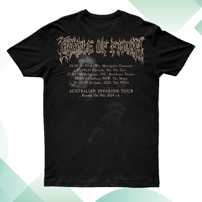 Cthulhu Black Tour Tee Shirt