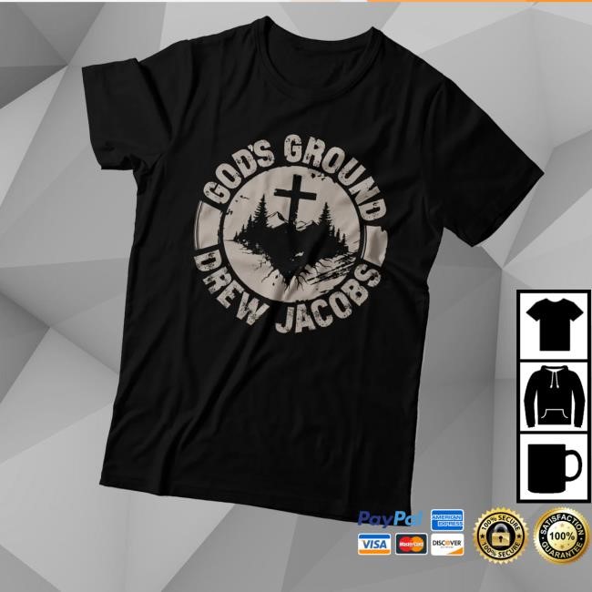Drew Jacob Merch Store Shop God’s Ground Hoodie Sweatshirt