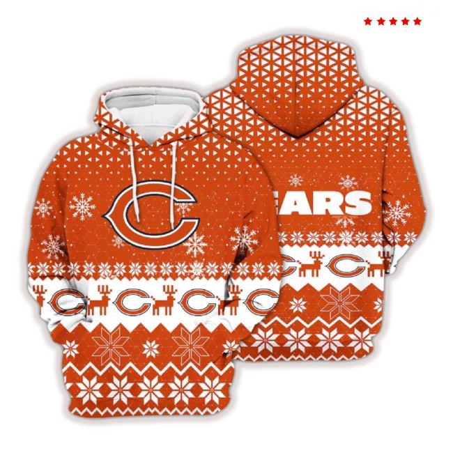 Chicago Bears Sports 3D Pullover Sweatshirt