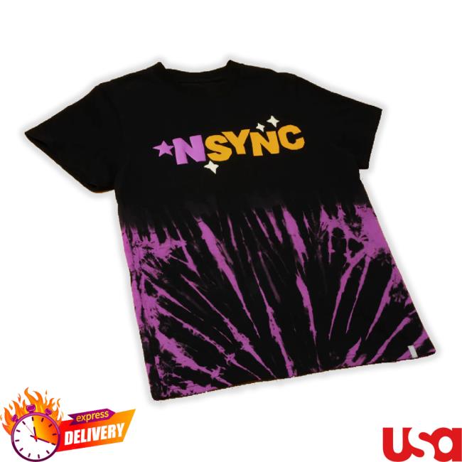 Trending Nsync Apparel Clothing Store Shop Merch I Want You Back Tie Dye Tee Shirts