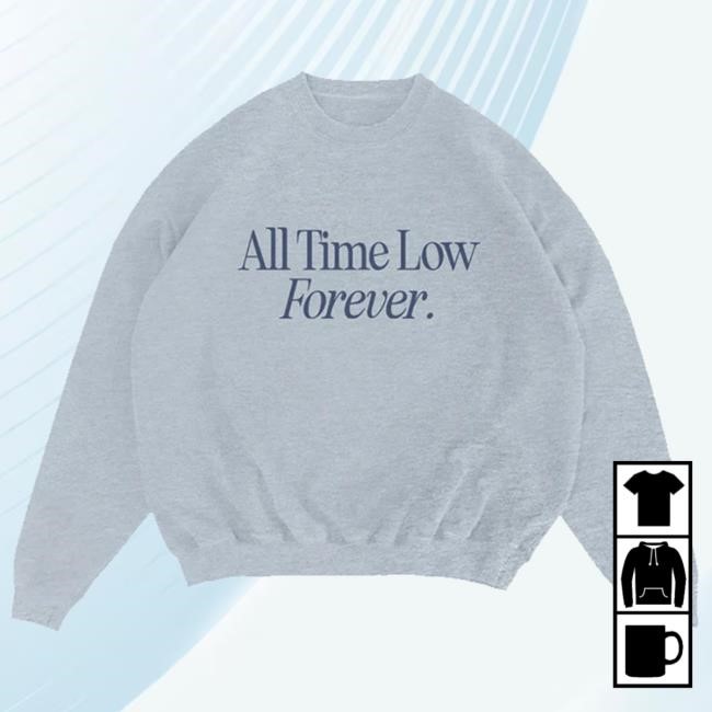 Official All Time Low Official Store Forever Crewneck Sweatshirt