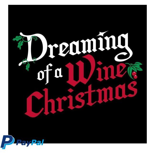Women's Wine Christmas Sweater Black