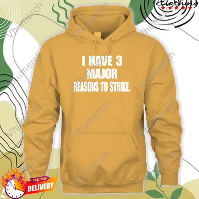 I Have 3 Major Reasons To Strike Long Sleeve T Shirt