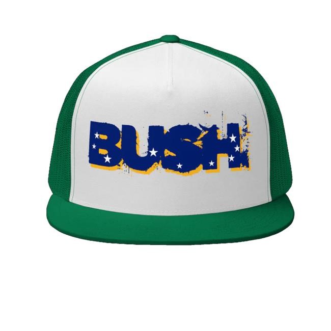 Bushofficial Merch Merch Brazil Logo Trucker Hat