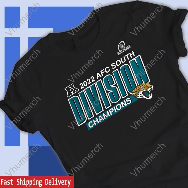 Playoff Jaguars 2022 Afc South Division Champions T Shirt Jaguars Shop Playoff 2022 Afc South Division Champions Hoodie