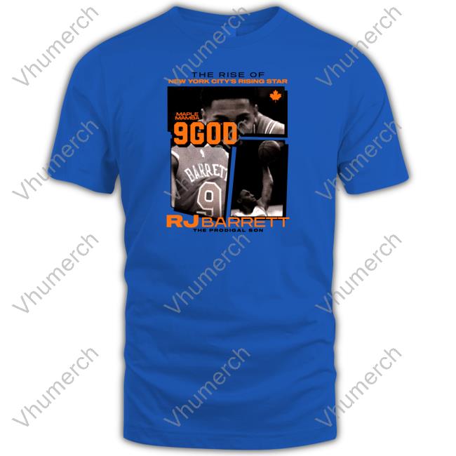 Rj Barrett 9 God Shirts