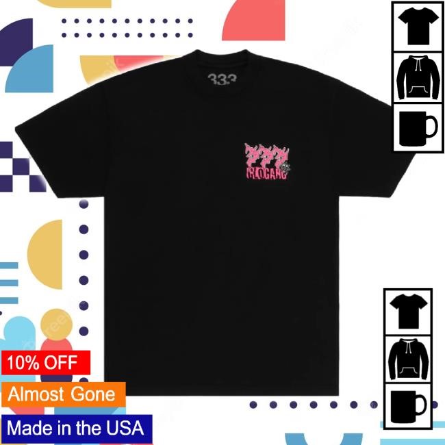 Trending Glo Gang Black Sweatshirt 333 Half Evil Co Shop Merch Store
